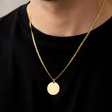 14K Solid Yellow Gold 2.6mm Curb Chain Necklace – 18” (4.1gm)