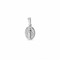 A 925 sterling silver miraculous medal with an image of the Virgin Mary in the center, surrounded by decorative detailing, displayed against a white background.