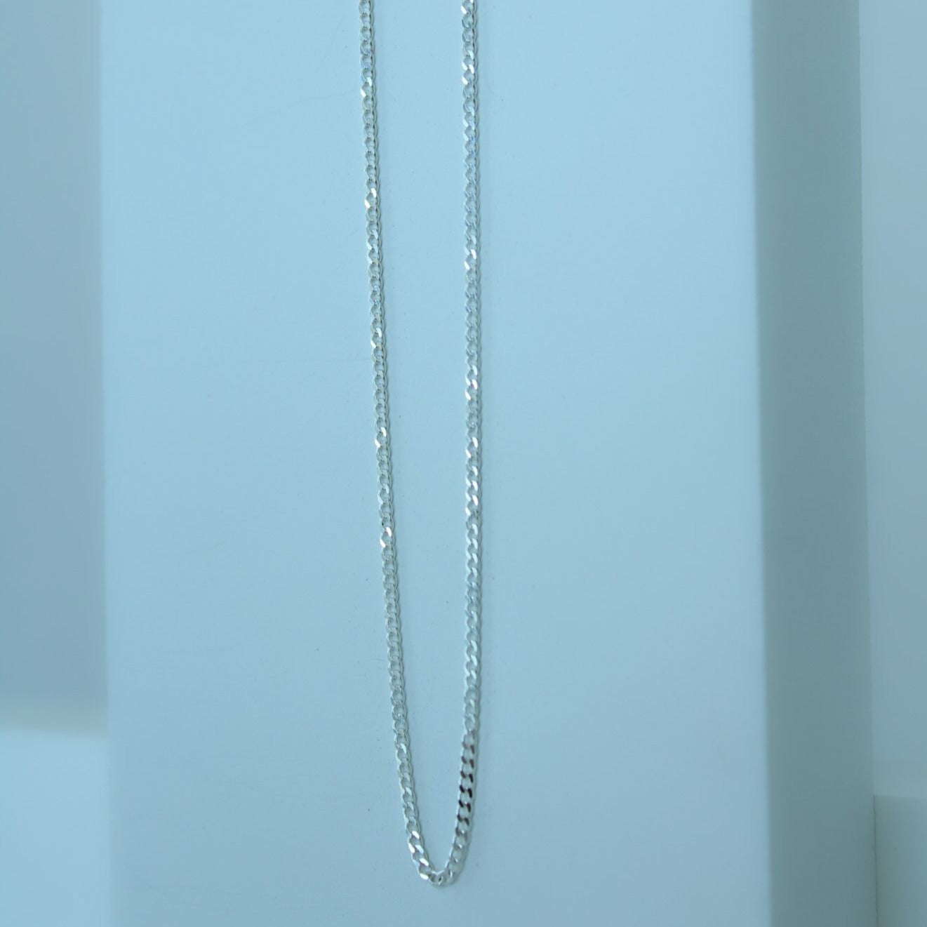 925 Sterling Silver Baby Curb Chain