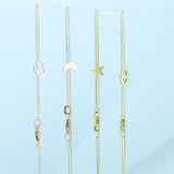 Customizable Moon Bracelet