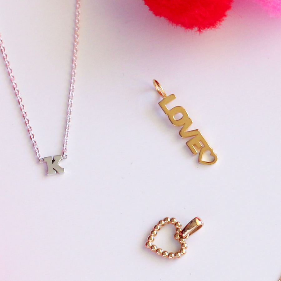 Minimalist Custom Initial Necklace