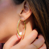 14K Solid Yellow Gold V Balls Ring