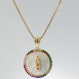 14K Solid Yellow Gold Box Chain