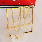 14K Solid Yellow Gold 6mm Cuban American Chain