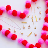 14K Solid Yellow Gold Heart Pendant