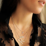 MAMA Necklace with Diamond