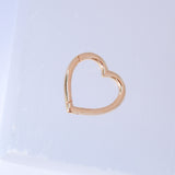 14K Solid Yellow Gold Enhancer Charm Pendant Lock