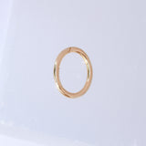 14K Solid Yellow Gold Enhancer Charm Pendant Lock