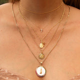 14K Solid Yellow Gold Box Chain