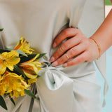 14K Solid Yellow Gold Adjustable Pinky / Midi or Toe Ring