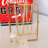 14K Solid Yellow Gold 6mm Cuban American Chain